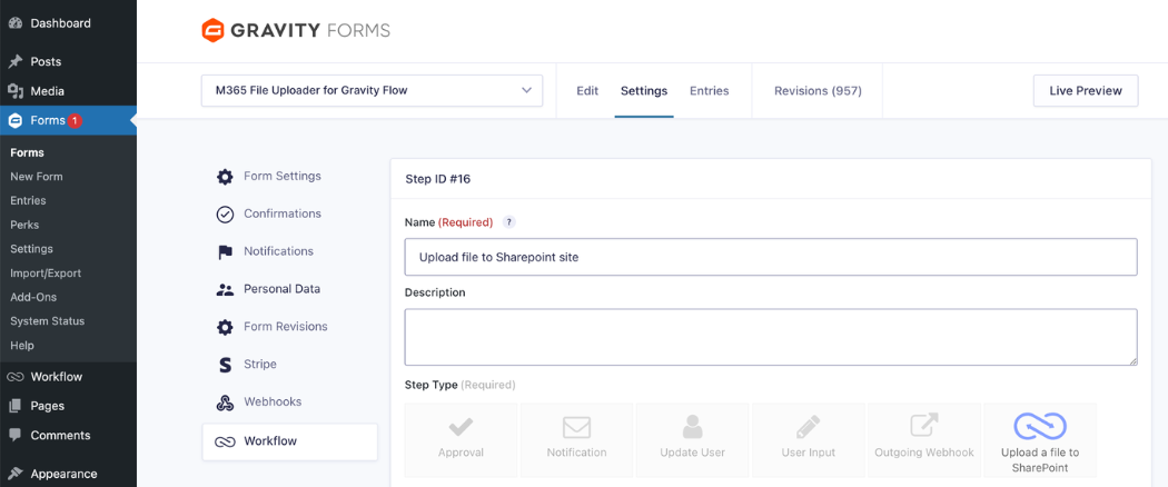 Gravity Forms File Uploader for Gravity Flow McDonnell Plugins